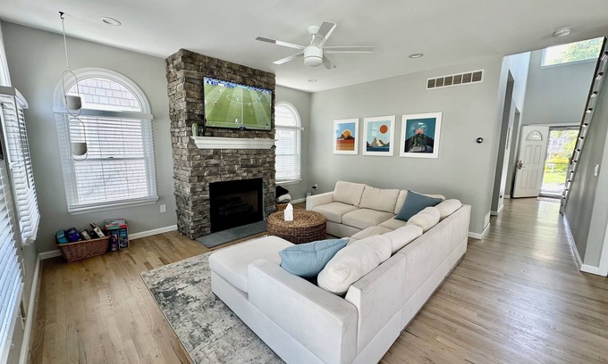 Bradley Beach Casa | Charming 4-bedroom beach house, 3 blocks from beach, in fabulous Bradley Beach