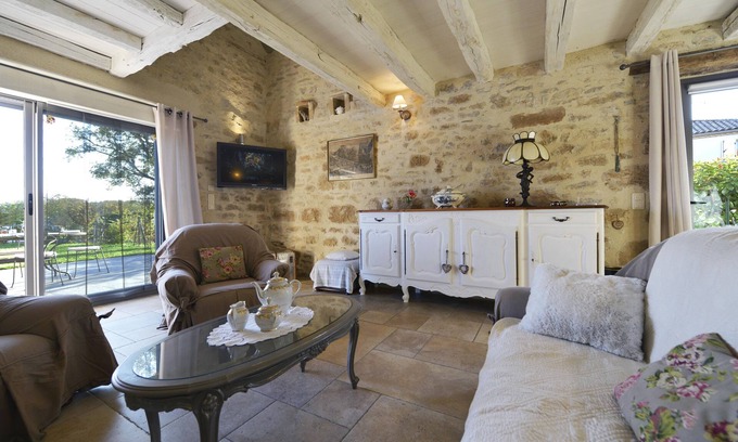 Aynac Cabaña | Encantadora casa de campo de 4 * con piscina privada para 8 personas, cerca de Rocamadour