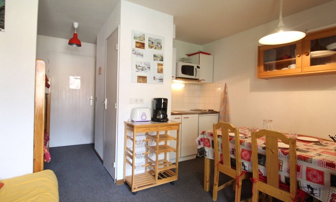 Lanslevillard Apartamento | Apartamento para 4 personas en el barrio de Val Cenis le Haut, cerca de pistas y servicios