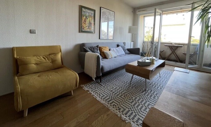 Victor Hugo - Saint-Augustin Apartamento | Charming 60m² with balcony in Bordeaux
