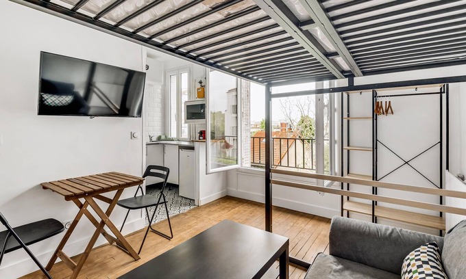 Le Pre-Saint-Gervais Apartamento | Charming and practical apartment in a prime location for exploring the city of Paris.