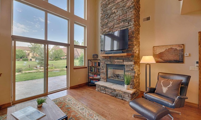 Pagosa Springs Casa | Charming Alpine Escape with Fireplace, Patio, Pond, Walk to Dining, 8 Minutes to Downtown Pagosa