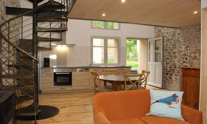 Chateldon Cabaña | 3 *** cómoda casa de campo cerca de Vichy 4 a 5 personas en Châteldon (63)