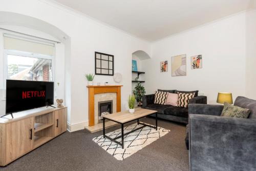 Newcastle-upon-Tyne Apartamento | Charming and comfortable property by Our Home Short Stays very spacious with super fast WiFi close to the Metro Centre and Newcastle City Centre