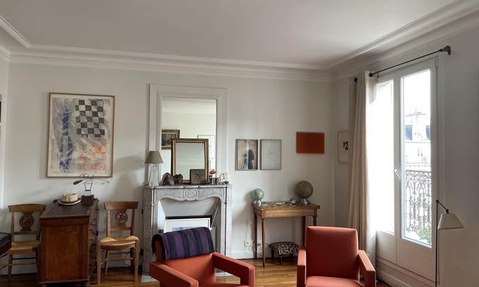 Quartier de la Folie-Mericourt Apartamento | Charming and comfortable apartment