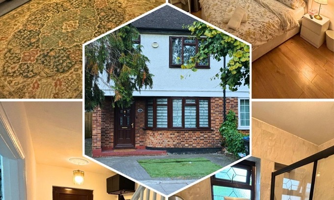 Cricket Green Casa | Charming and Cosy London Home, Garden, Parking & Family Fun
