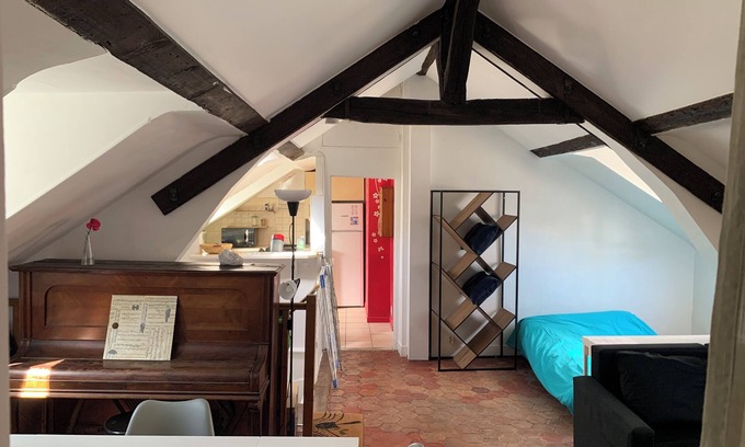 Butte-aux-Cailles Apartamento | Charming, atypical apartment