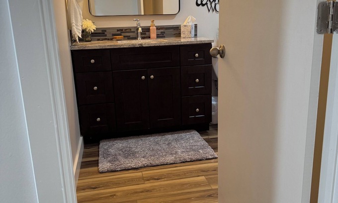 Grand Island Casa | Charming Basement Bungalow