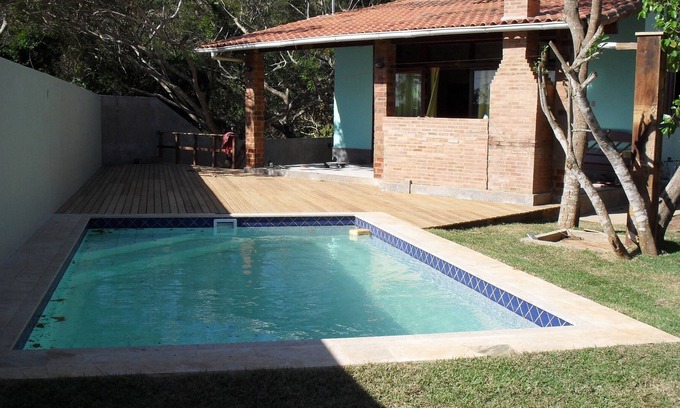 Albatroz Casa | Encantadora casa de playa, porche con gran terraza, piscina y barbacoa.