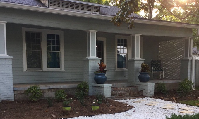 Thomasville Casa | Bungalow con encanto, a poca distancia de todo, privado y admite mascotas.