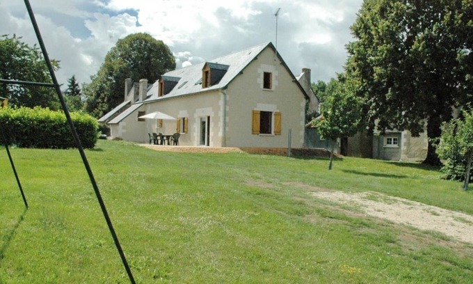 Chemille-sur-Indrois Cabaña | Casa cerca del lago en Chemillé-sur-Indrois: 3 hab, jardín privado, perfecto para familias