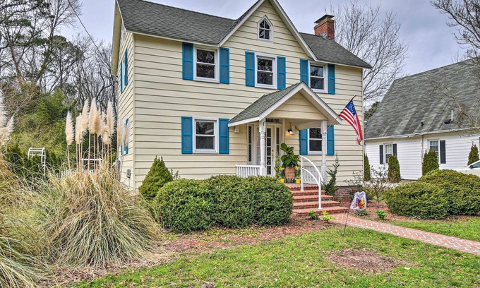 Cheriton Casa | Charming Cape Charles Vacation Rental Home!