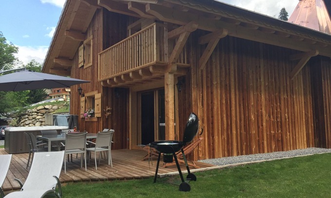 Samoens Chalet De Esquí | Nuevo chalet de lujo SPA Samoens Grand-Massif