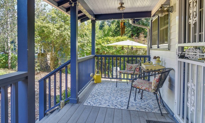 St. Johns Cabaña | NUEVO 1BR Portland Cottage W / Porche -Mins a St Johns