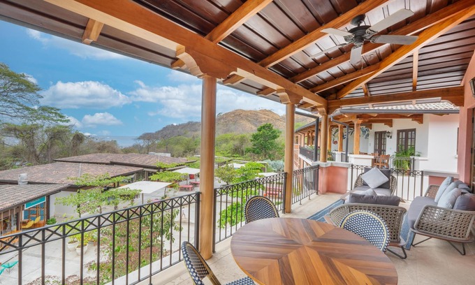 Las Catalinas Condominio | Charming condo with balcony and incredible ocean view at Las Catalinas