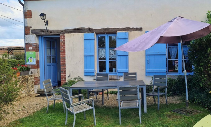 Beaulieu-sur-Loire Cabaña | Encantadora casa rural con jardín cercano al Valle del Loira