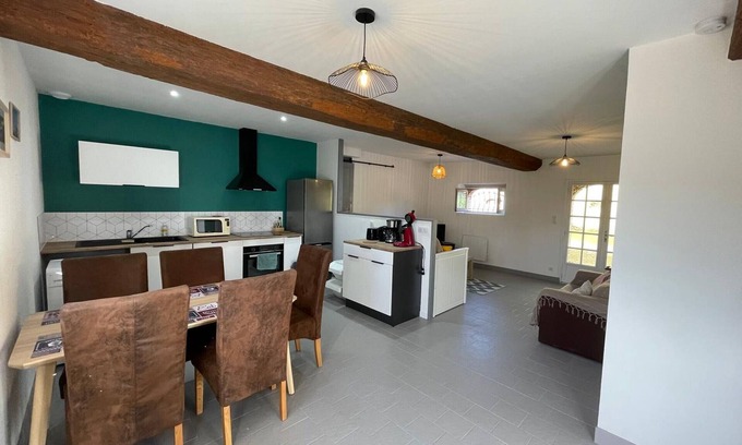 Beaulieu-sur-Loire Cabaña | Acogedor Gîte cerca de La Loire, ideal para familias y amigos, pleno de actividades.