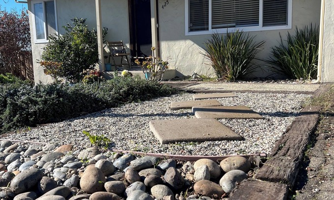 Aptos Casa | Charming Cottage, Gorgeous Ocean Views with Large Foliage Fenced Backyard