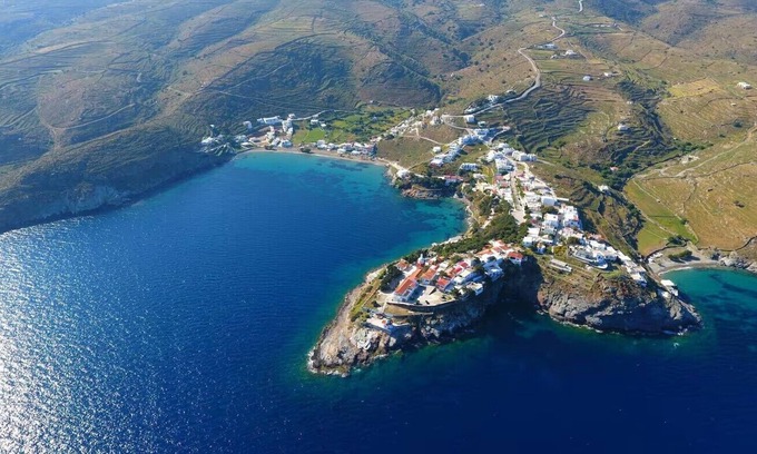 Kanala Casa | Charming cottage in marvelous Great Sand Beach, Kanala Kythnou with AC, WiFi