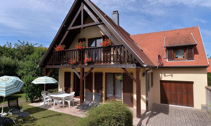 Riquewihr Cabaña | Encantadora casa en Riquewihr con jardín y aparcamiento privado