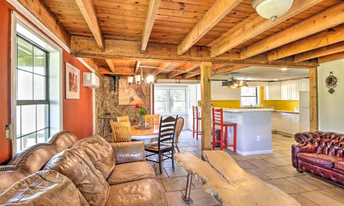 Foxfire Estates Casa | Charming Cottage with Deck in Blue Ridge!
