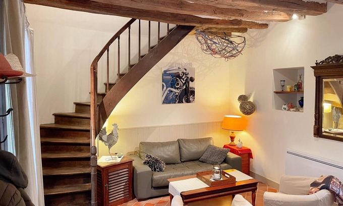 Pontlevoy Cabaña | Encantadora casa con patio privado, cerca de castillos y comercios, ideal para descubrir el Valle del Loira