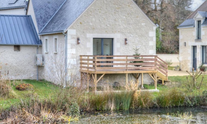 Luzille Cabaña | Acogedor Gîte en Touraine con Jardín Privado y Terraza, Cerca de Castillos y Zoo de Beauval