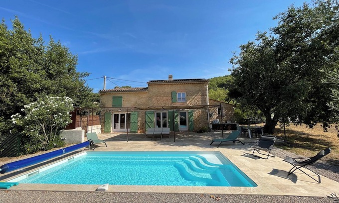 Figanieres Casa | Charming country house with swimming pool, in a peaceful setting to recharge your batteries!