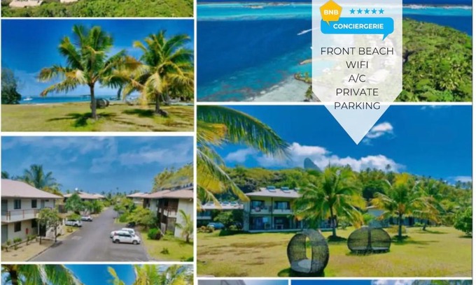 Bora Bora Apartamento | Charming cozy beachfront studio with parking and wifi