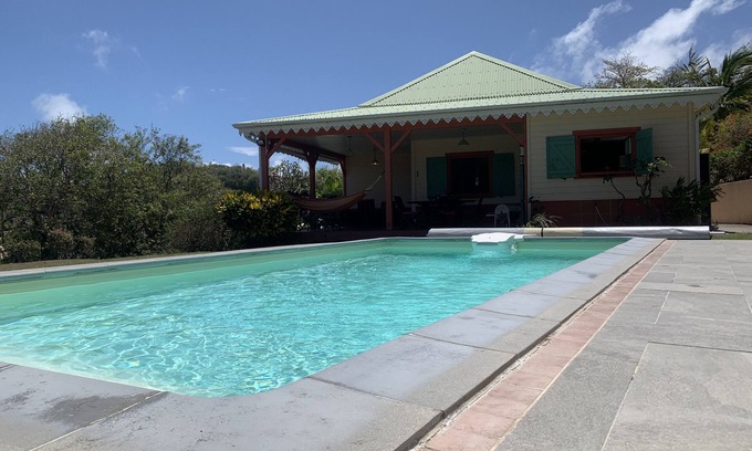 Le Robert Casa | CHALET CREOLE CON ENCANTO CON PISCINA