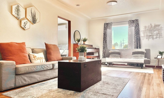 Downtown Casa | Charming downtown home by bike trail + river + coffee!