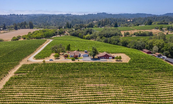 Graton Casa | Charming Farm House In The Vineyards On Over 12 Acres