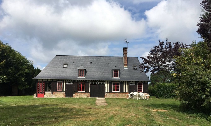 Saint-Andre-d'Hebertot Casa | encantador y tranquilo longère