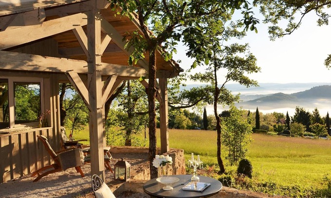 Saint-Denis-les-Martel Cabaña | Charming cottage for 2 persons, Dordogne valley, heated swimming pool