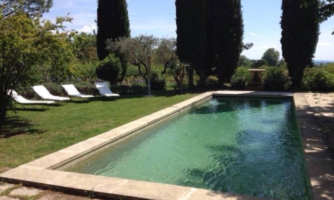 Caromb Cabaña | MARAVILLOSA cabaña con piscina rodeada de olivos, rodeada de viñedos