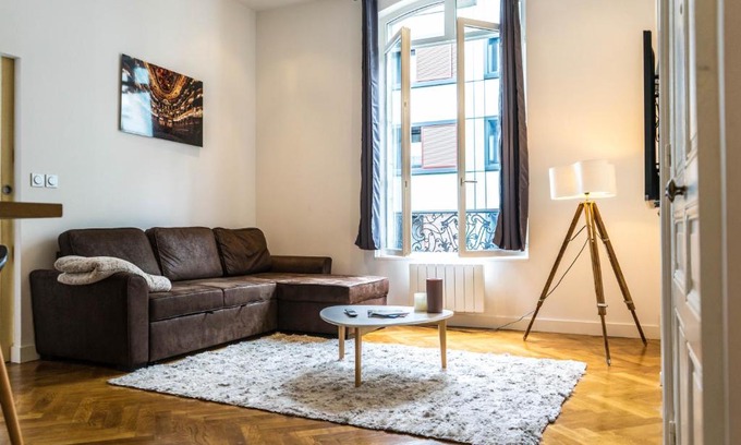 Quartier Pasteur Apartamento | Charming Haussmannien 50m2 - city center
