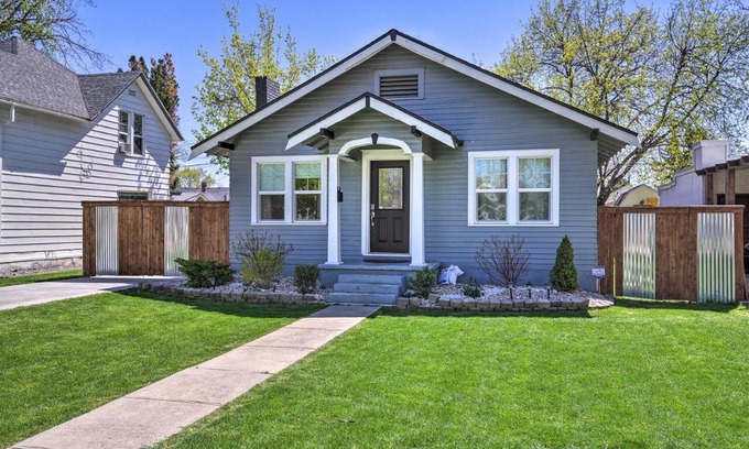Nampa Casa | Charming Home in Downtown Nampa with Patio and Yard!
