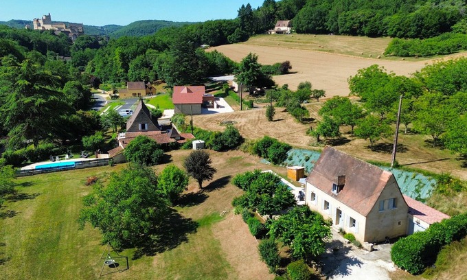 Beynac-et-Cazenac Casa | Charming house in Beynac with private heated pool and beautiful garden
