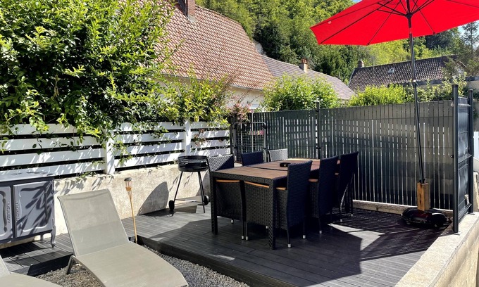 Dieppe Casa | Charming house 700m from Puys beach