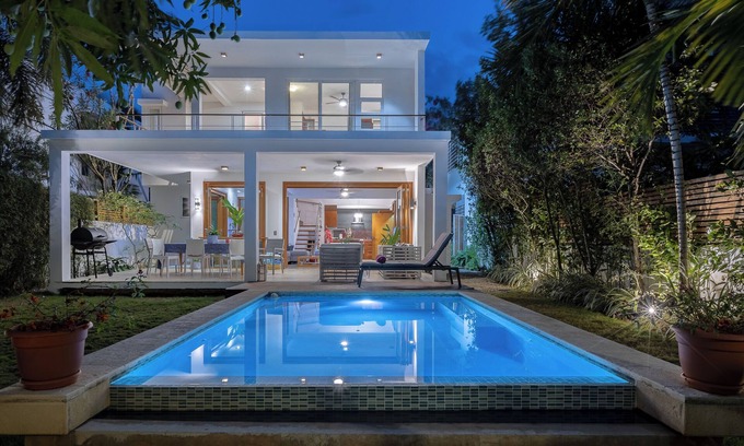 Las Terrenas Casa | Charming house; 8 guests, in private Residencial El Portillo; 150 Mts to beach.