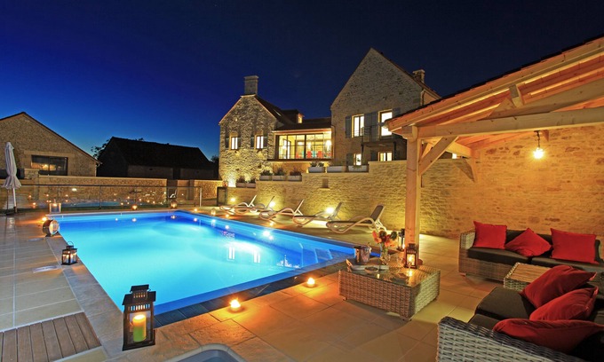 Sarlat-la-Caneda Casa | Encantadora casa con piscina privada cerca de Sarlat en los jardines