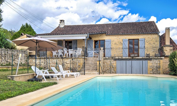Tursac Casa | Casa con encanto en Périgord con gran piscina privada