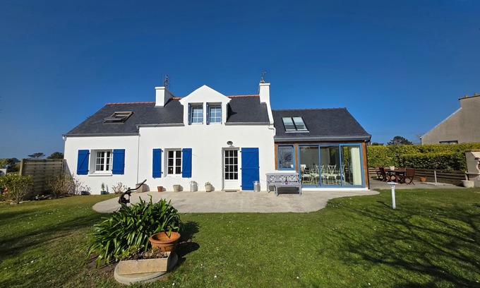 Plouguerneau Chalet De Esquí | CHARMING HOUSE WITH LARGE ENCLOSED GARDEN 400M FROM THE BEACHES