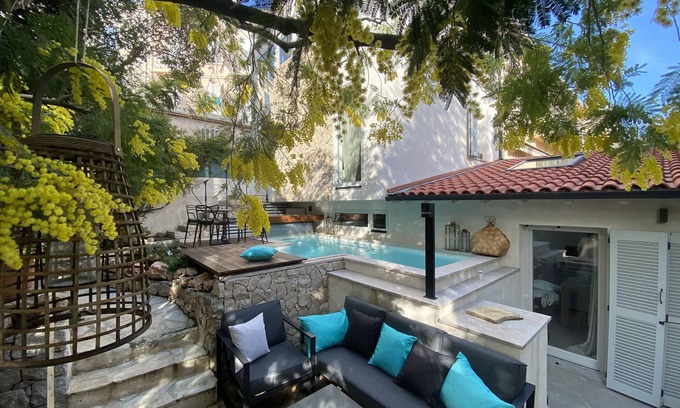 Riou - Petit Juas - Av de Grasse Casa | Casita muy bonita con jardín cerca de Croisette y playas.