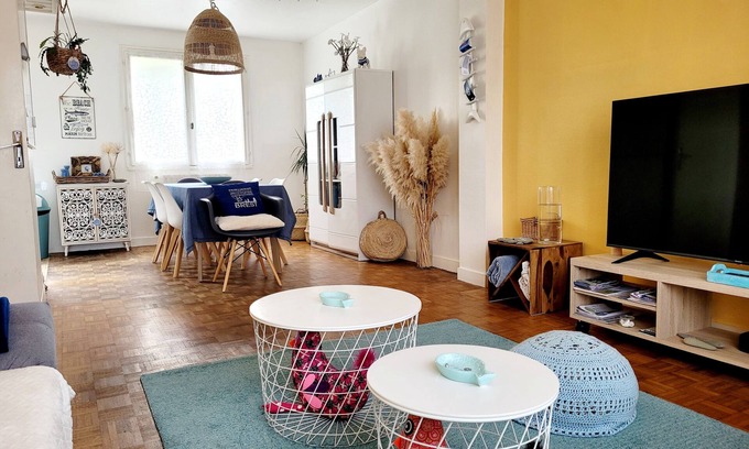 Saint-Marc Casa | Charming house with garden Brest, 1000m from the sea