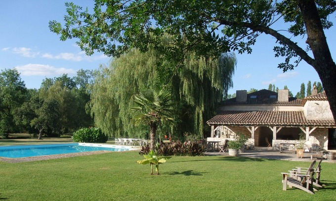 Villereal Casa | Encantadora casa con piscina y spa, estanque, TRANQUILITE a 1 km del pueblo