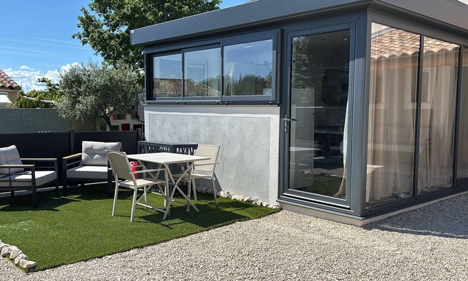 La Motte-dʼAigues Apartamento | Charming Independent Studio