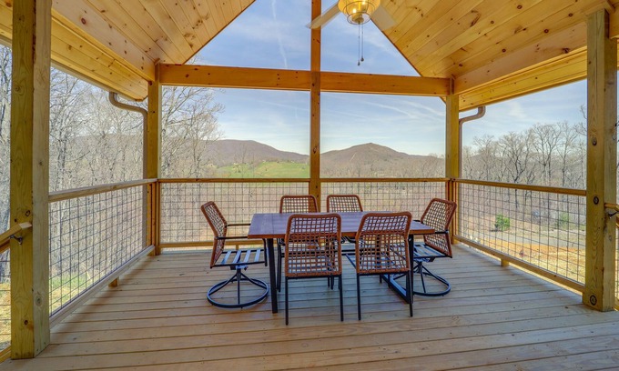 Jefferson Casa | Charming Jefferson Home w/ Loft & Mountain Views