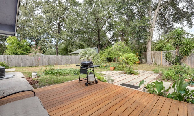 Kingsland Casa | Charming Kingsland Getaway w/ Screened Porch!