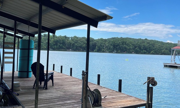 Westminster Casa | Charming Lake Hartwell vacation rental with amazing lake views and close dock.
